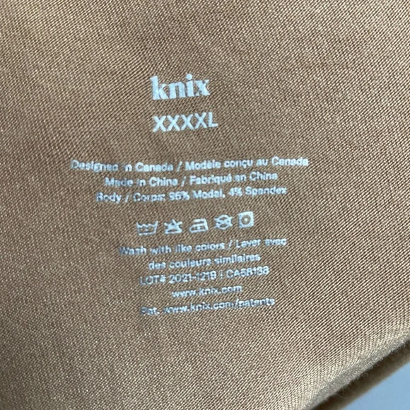 Knix Modal Straight  Leg Pant Sz 4X - Picture 4 of 7